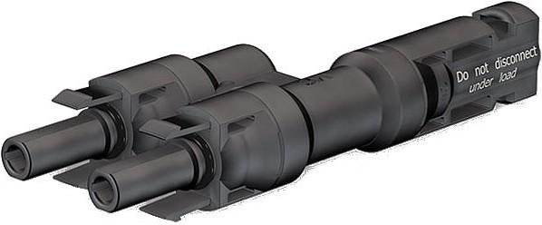 Stäubli Abzweigbuchse - Y Stück 2x F 1x M (Solaranlage Montagematerial)
