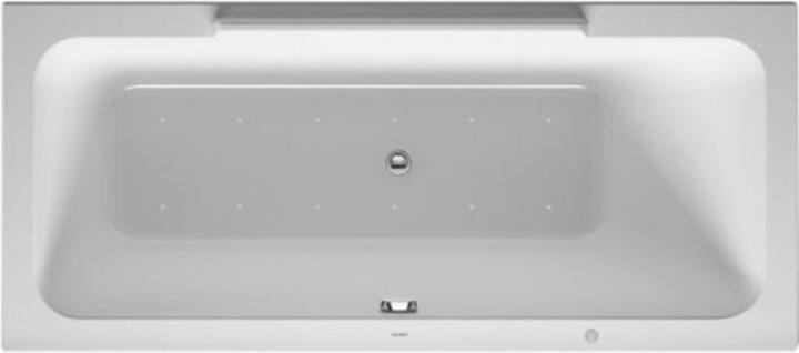 Actual product image Duravit whirlpool bath DuraStyle 1600x700mm, built-in version or for bath panelling, 1 sloping back