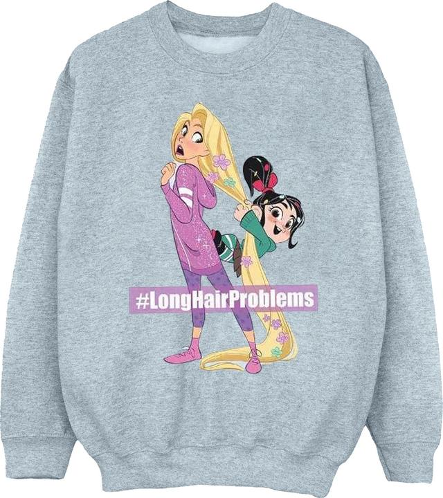 Immagine prodotto Disney Wreck It Ralph Rapunzel And Vanellope Felpa Donna (L)