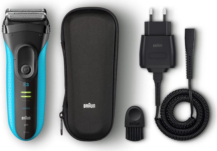 Produktbild Braun Series 3 ProSkin 3045s Shaver Trimmer Black, Blue
