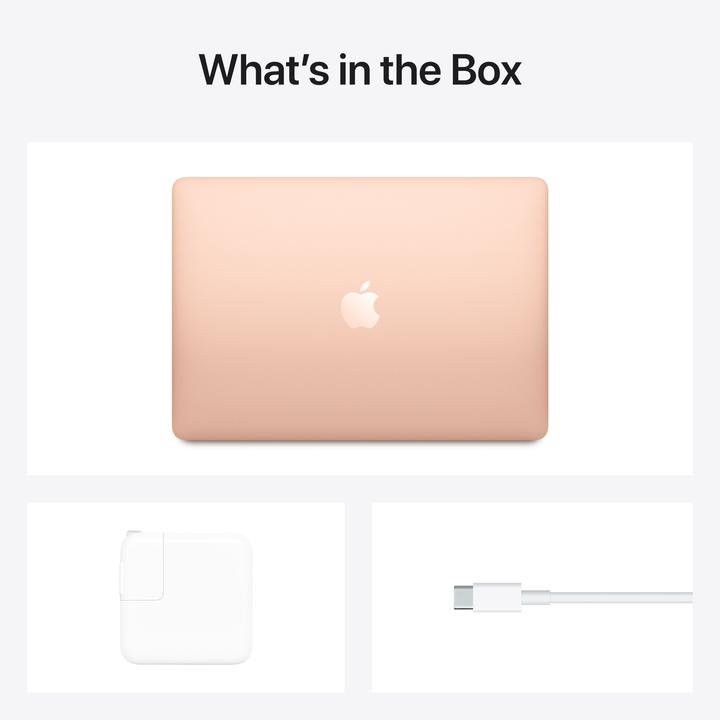 Actual product image Apple MacBook Air 13 – 2020 (13.30", M1, 8 GB, 256 GB, DE)