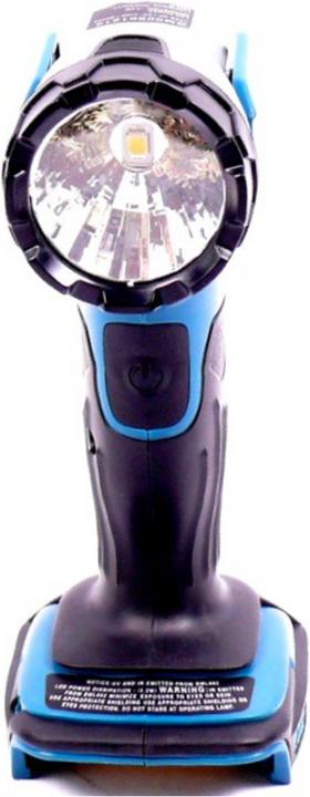 Actual product image Makita BML 802 RG Battery lamp for 14.4 and 18V batteries + 2x battery 6.0 Ah + charger