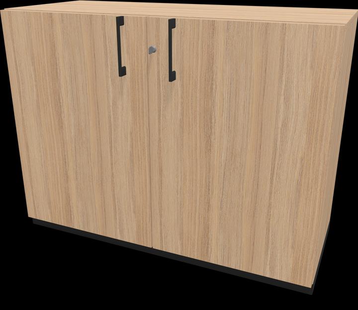 Amber oak decor with structure, Black