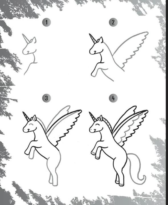 Actual product image Magic fairy tale world - doodle-scratch book for children 5 years and older