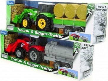 Immagine prodotto Teama Trattore bulldozer 1:32 ver.2 rosso