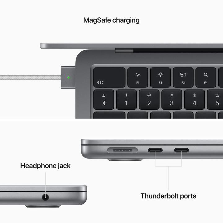 Produktbild Apple MacBook Air – 2022 (13.60", M2, 8 GB, 512 GB, DE)