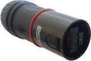Image du produit Enova Boîtier de protection pour fiche de câble RJ 45, noir