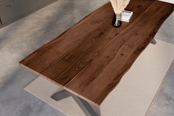 Actual product image SAM NICK Baumkante massiv Akazie (300 x 100 x 77 cm)