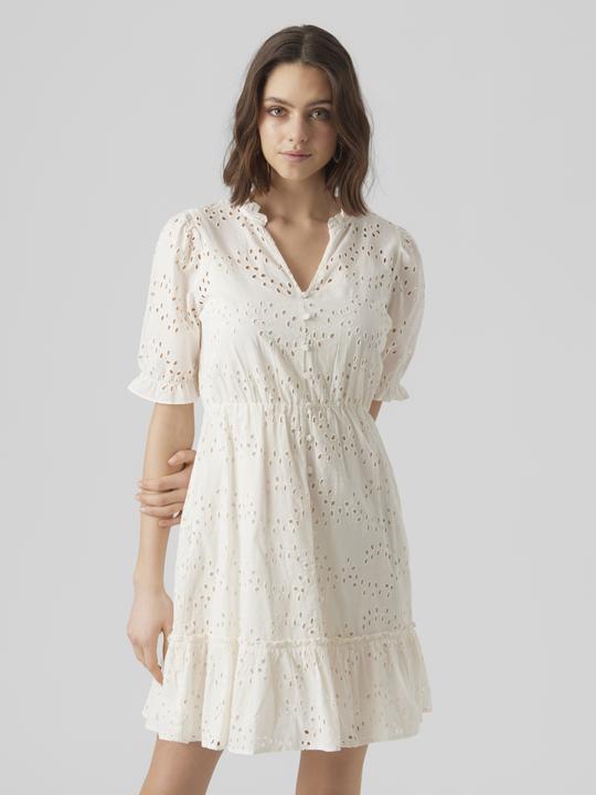 Produktbild Vero Moda Broderie Anglaise Kurzkleid (L)