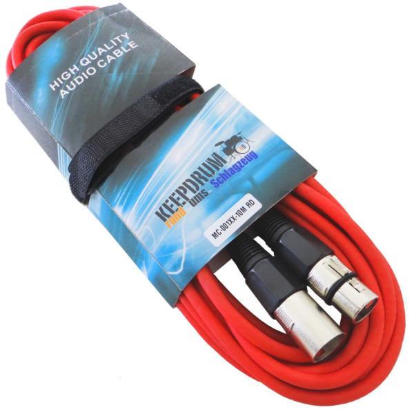 Produktbild keepdrum 5x 10m MC-001XX Mikrofonkabel Set XLR (10 m)