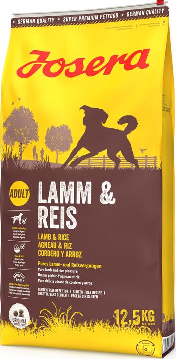 Josera Josea Lamb & amp Riz 12,5 kg (Adulte, 1 pcs, 12500 g)
