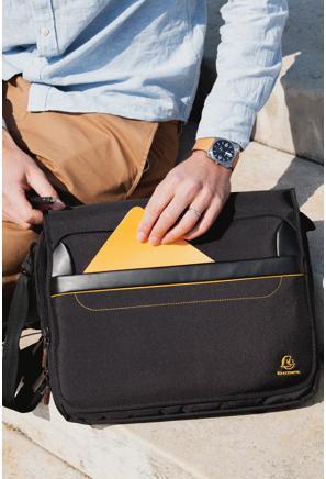 Actual product image Exacompta Sac messenger ordinateur Exactive (14) - Noir (14", Universal)