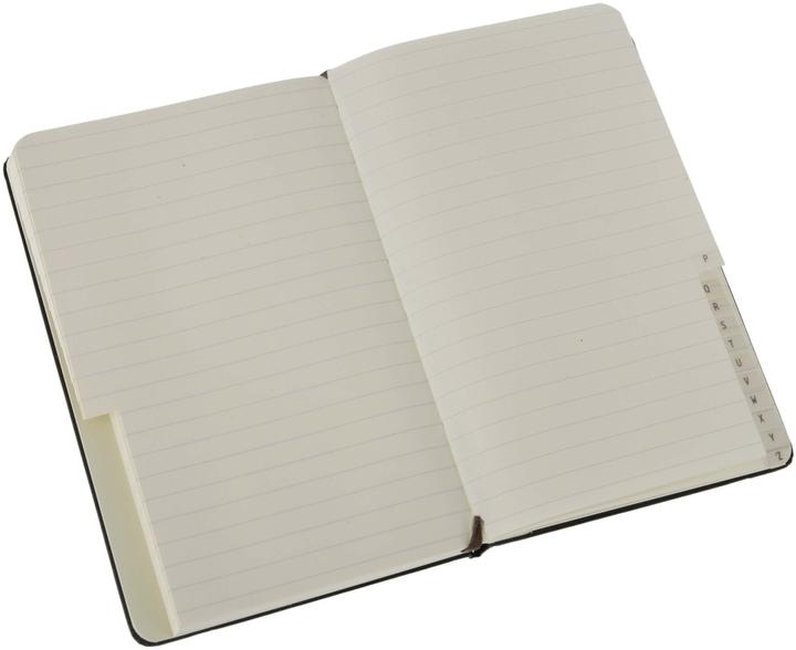 Actual product image Moleskine Address book lined, hard cover (A6, Lined, Hardcover)