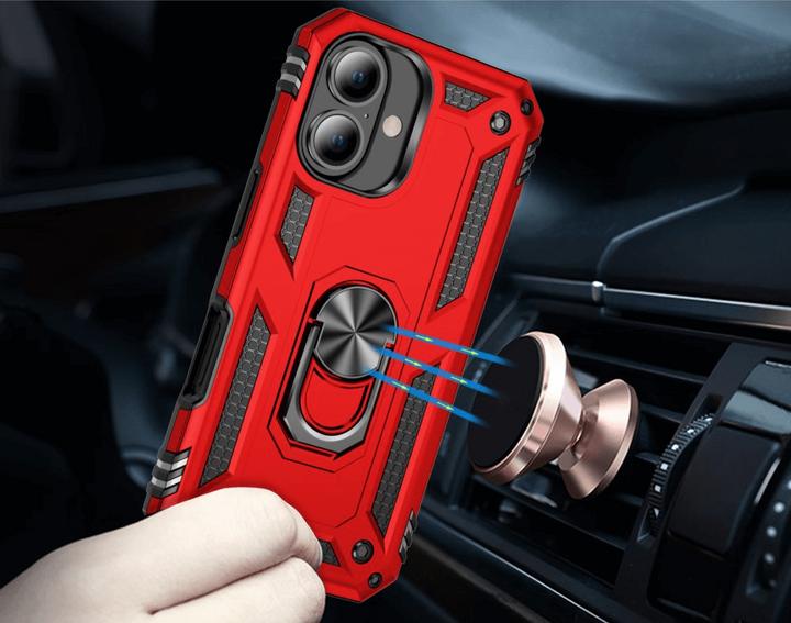 Produktbild Cover-Discount iPhone 16 - Robustes Back Cover mit Kickstand (Apple iPhone 16)