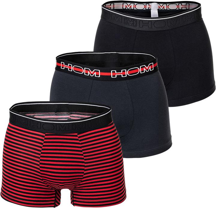 Image du produit HOM Boxer Casual Confortable Matt (S, Lot de 3)