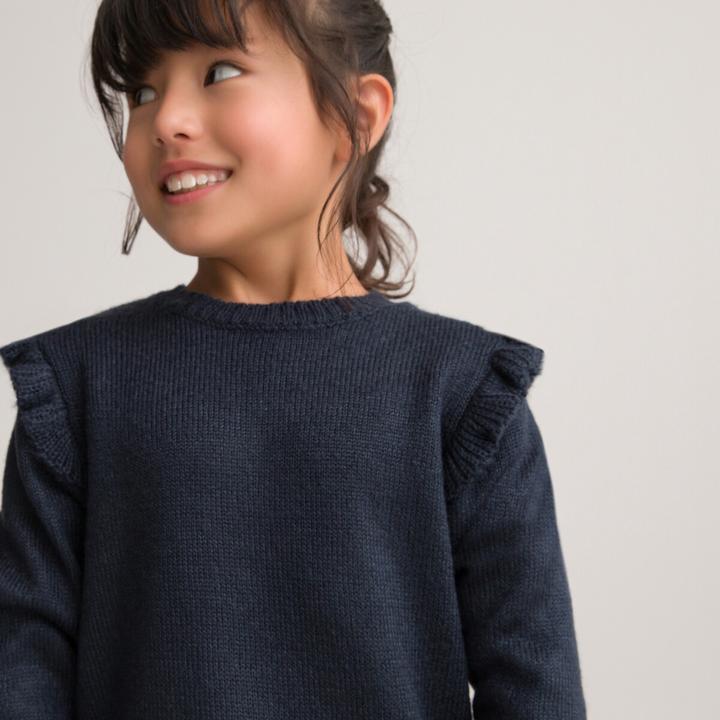 Produktbild La Redoute Collections Pullover mit Volants (116)