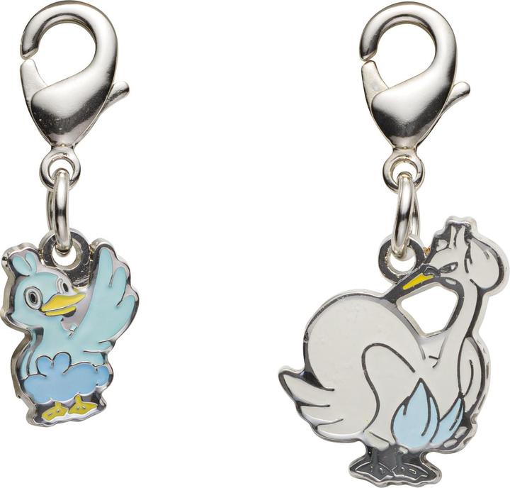 Pokémon Pokemon Center - Ducklett, Swanna Schlüsselanhänger - 2 Stück