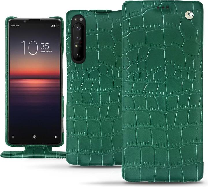 Productafbeelding Noreve Lederen omslag verticaal (Sony Xperia 1 II)