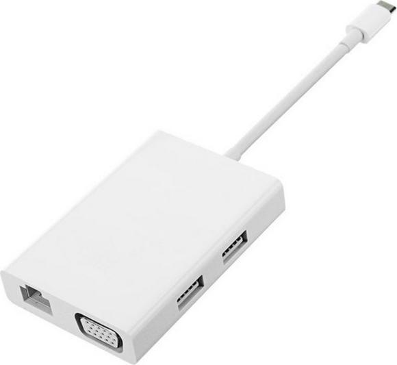 Produktbild Xiaomi Mi ZJQ04TM USB-C Station/Replikator (16590) (USB-C, 5 Ports)