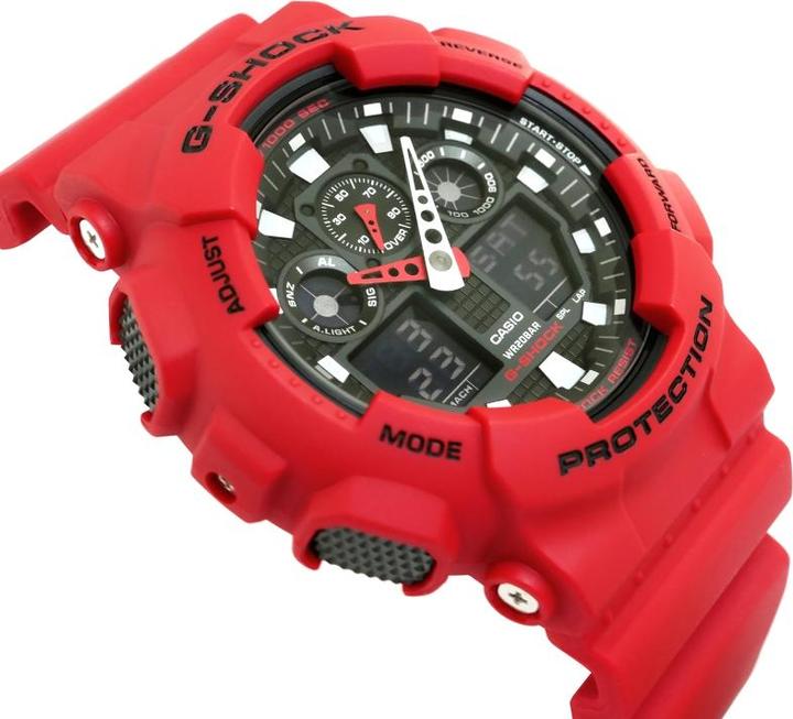 Immagine prodotto Casio Ga-100b-4aer (Orologio digitale, Orologio da polso analogico, Cronografo, 51 mm)