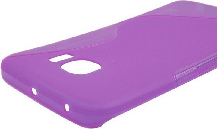 Produktbild König Design Handyhülle TPU Case für Handy Samsung Galaxy S6 Edge SM G925 Lila / Violett (Samsung Galaxy S6 Edge)