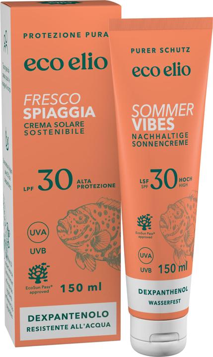 Produktbild Eco Elio Sommer Vibes (Sonnencreme, SPF 30, 150 ml, 164 g)