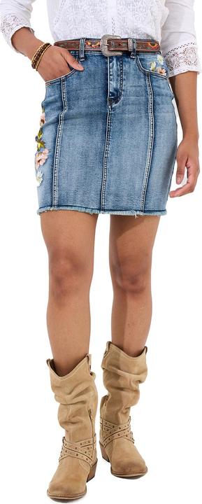 Image du produit Joe Browns Floral Embroidered Denim Skirt (36)