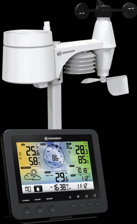 Actual product image Bresser Weather Station Weather Centre 5-in-1 WLAN Prof. Sensor