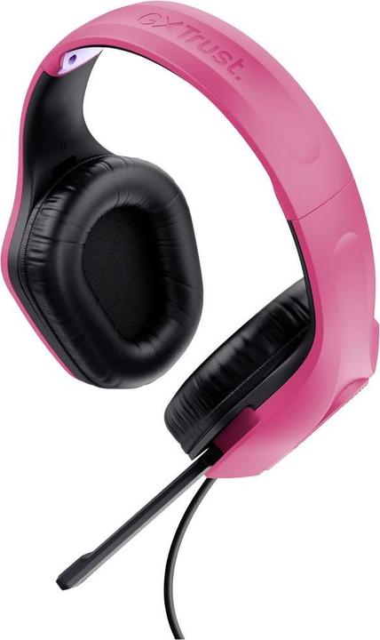 Actual product image Trust GXT415P ZIROX HEADSET - PINK (Cable)