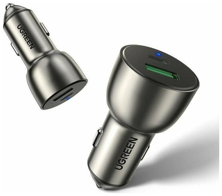 Image du produit Ugreen Chargeur de voiture USB-C PD + USB-A QC 36W