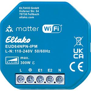 Immagine prodotto Eltako Attuatore dimmerabile universale Matter via WiFi EUD64NPN-IPM (Attuatore dimmerabile)