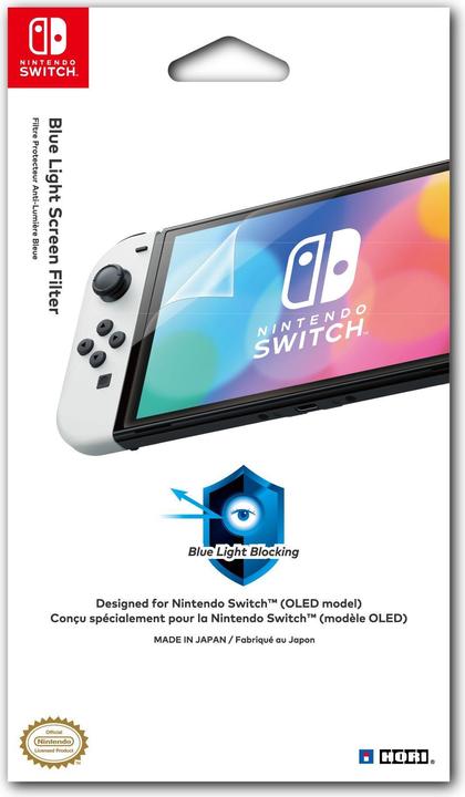 Actual product image HORI OLED Blue Light Screen Filter (Switch)