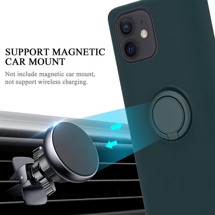 Image du produit Cadorabo TPU Liquid Ring Silicone Case Cover (Apple iPhone 12 mini)