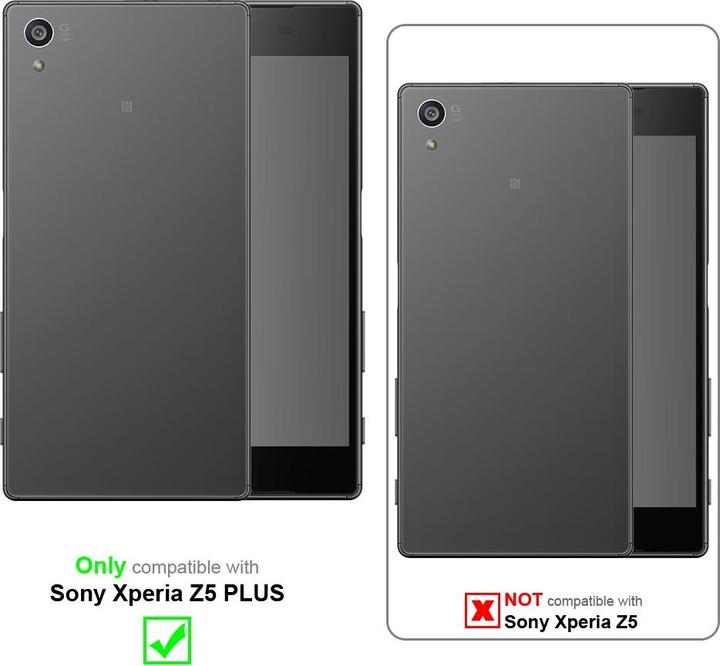 Actual product image Cadorabo Display protection glass (1 Piece, Sony Xperia Z5 Premium)