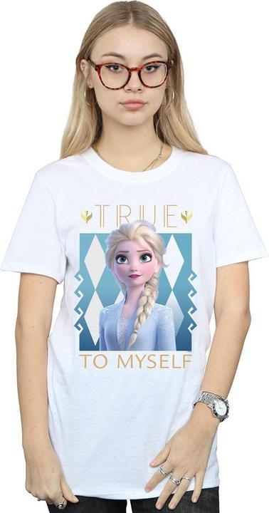 Immagine prodotto Disney Frozen 2 Elsa True To Myself Maglietta Ampia Donna (XL)