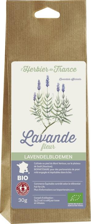 L'Herbier de France Lavanda biologica (30 g)