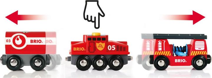 Produktbild Brio Feuerwehr Löschzug