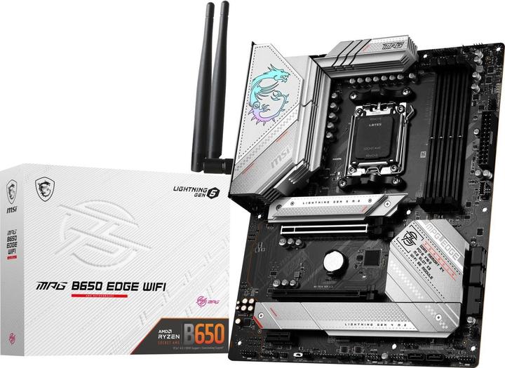 Produktbild MSI MPG B650 Edge WIFI (AM5, AMD B650, ATX)