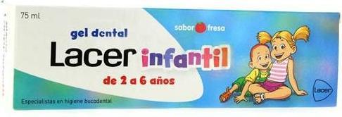 Lacer Infantil Gel Dental Fresa 75ml (75 ml)