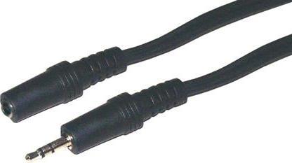 MCL Rallonge audio stéréo jack 3,5 mâle (2 m, 3.5mm Klinke (AUX))