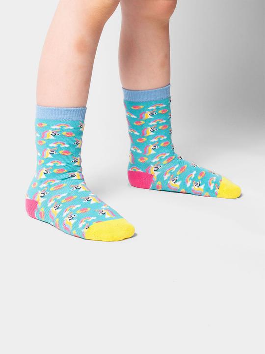 Actual product image DillySocks Lil Rainbow Daydream (Single pack, 19 - 22)