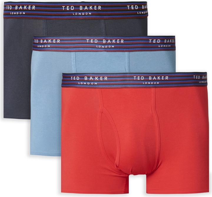 Ted Baker Boxershort Casual Figurbetont (S, 3er Pack)