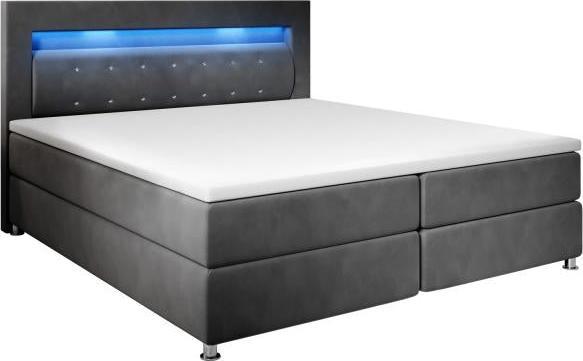 Produktbild Juskys Boxspringbett Vancouver LED (180 x 200 cm)