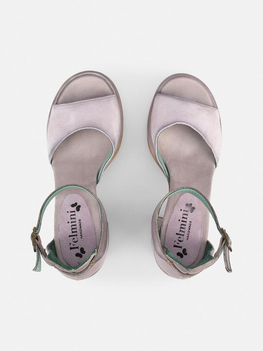 Actual product image Felmini Stefanny D797, a heeled sandal that effortlessly combines textures for a chic statement. (41)