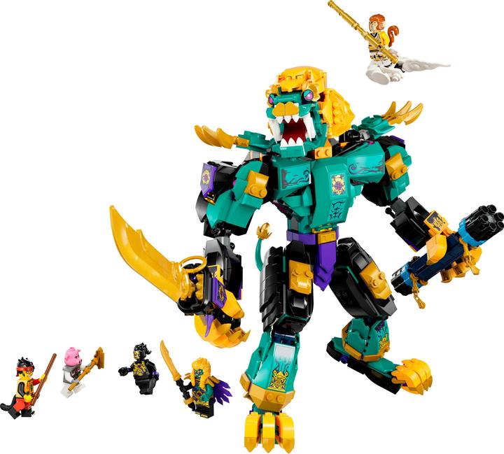 Actual product image LEGO Monkie Kid The Mighty Azure Lion (80048, LEGO Monkie Kid)