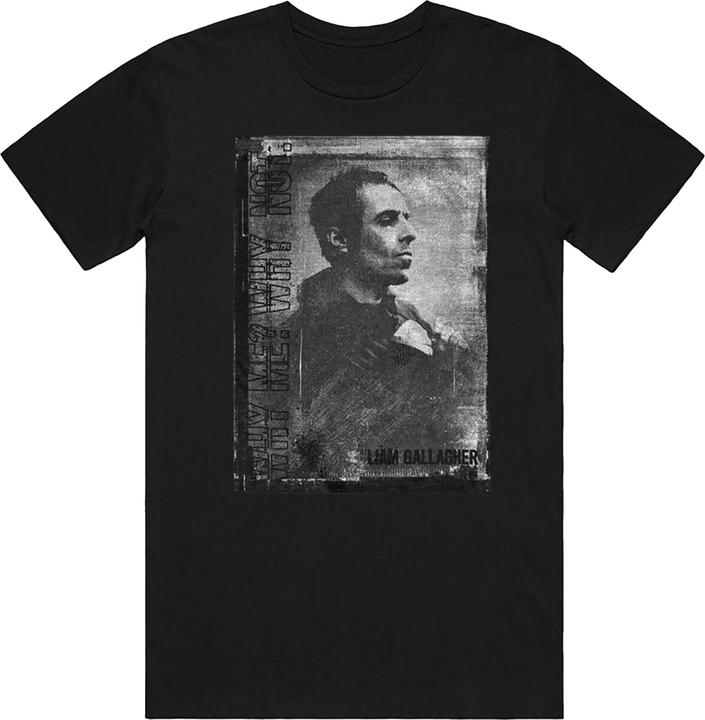Immagine prodotto Liam Gallagher Maglietta unisex adulto in cotone monocromatico (L)