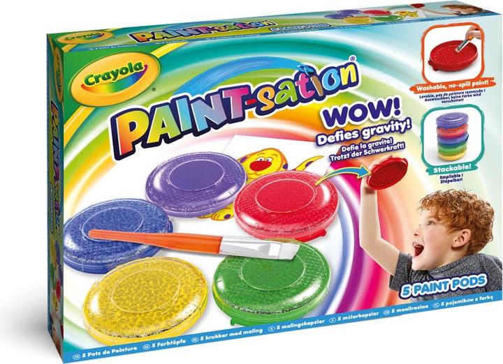 Productafbeelding Crayola Verf Sation kleuren in een pot