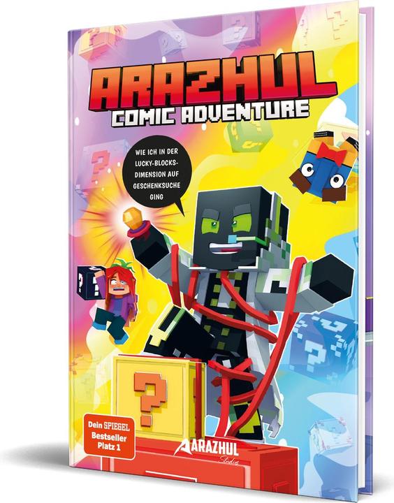 Actual product image Wie ich in der Lucky-Blocks-Dimension auf Geschenksuche ging (German, Patrick Wirbeleit, Arazhul, Roman Fink, 2022)