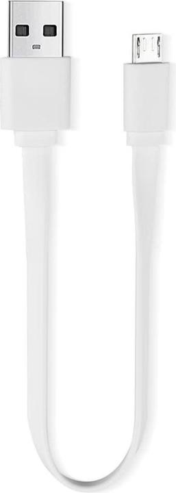 Actual product image PowerGuard Extra short Micro USB ribbon cable 20cm (USB 4.0)