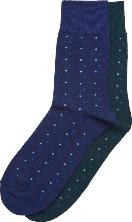 Urban Classics Multicolor Small Dots Socks 2-Pack - 159535 (2er Pack, 35 - 38)